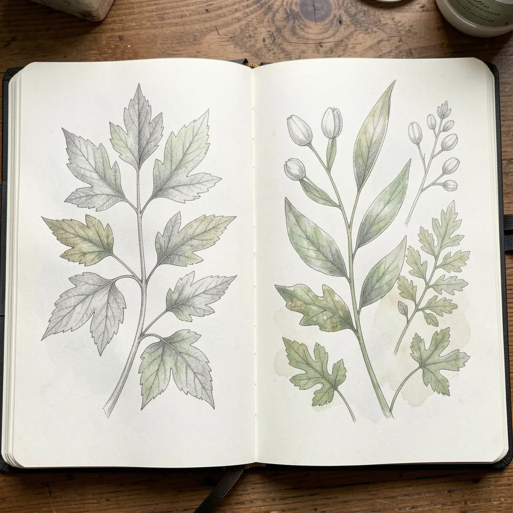 Nature journal artwork